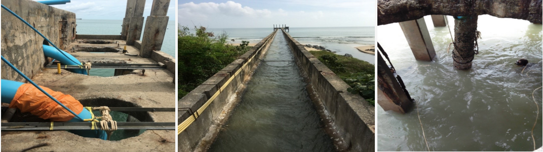 泰国宋卡府虾场进流泵案例